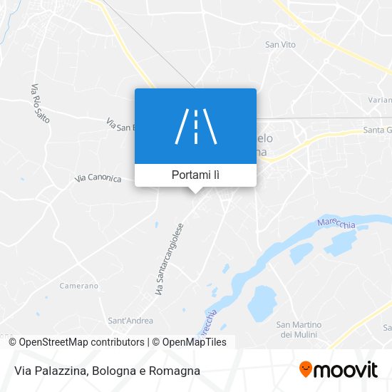 Mappa Via Palazzina