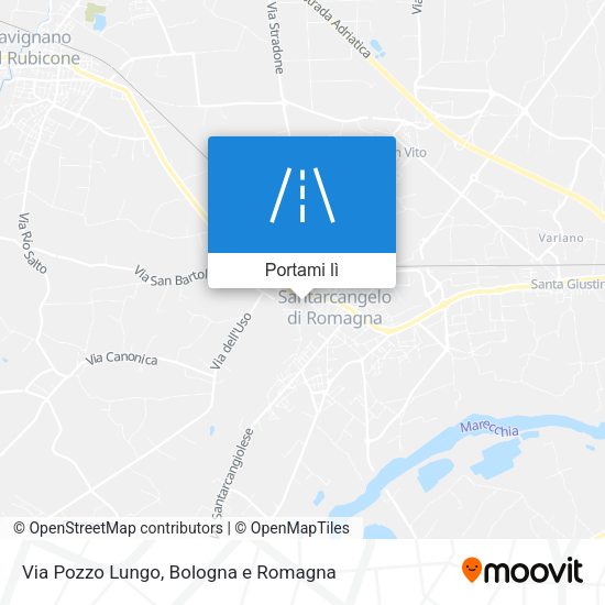 Mappa Via Pozzo Lungo
