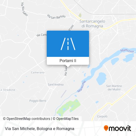 Mappa Via San Michele