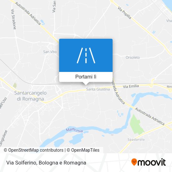 Mappa Via Solferino