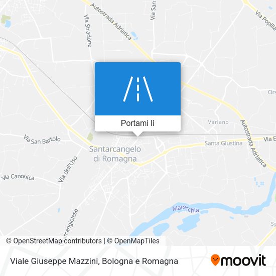 Mappa Viale Giuseppe Mazzini