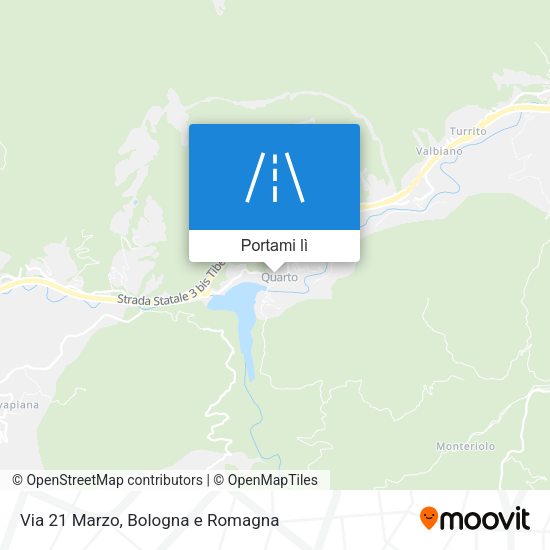 Mappa Via 21 Marzo