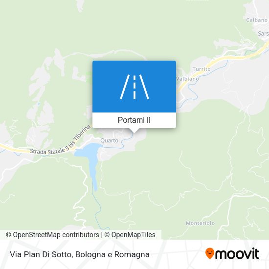Mappa Via Plan Di Sotto