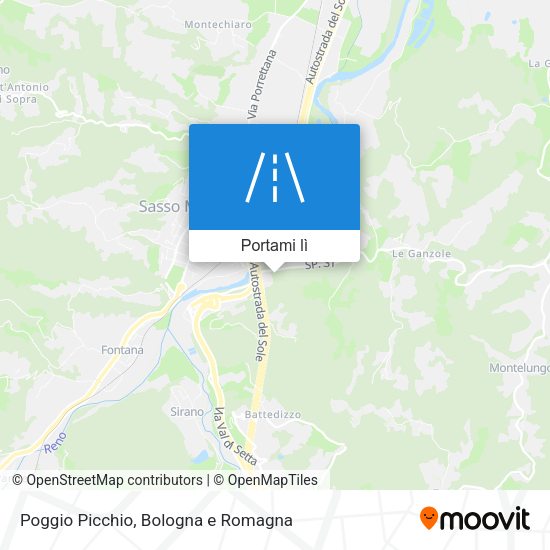 Mappa Poggio Picchio
