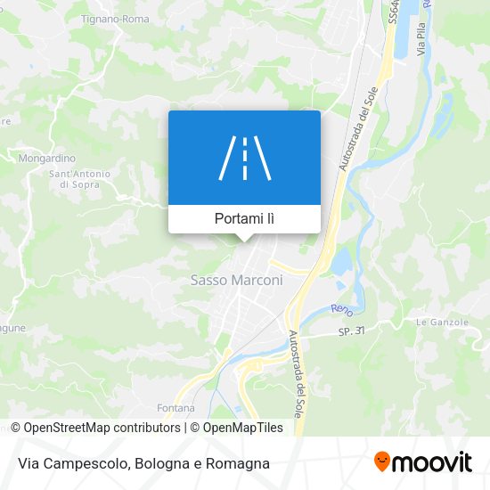 Mappa Via Campescolo