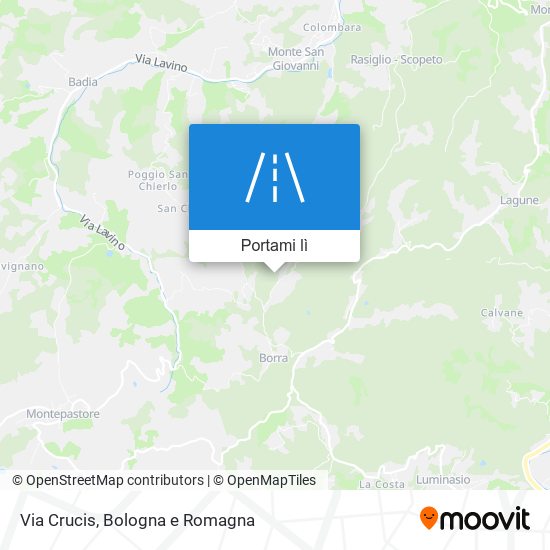 Mappa Via Crucis