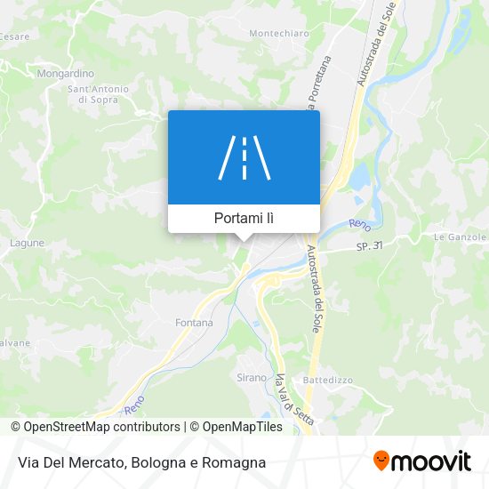 Mappa Via Del Mercato