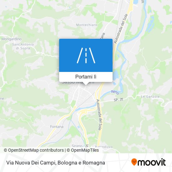 Mappa Via Nuova Dei Campi