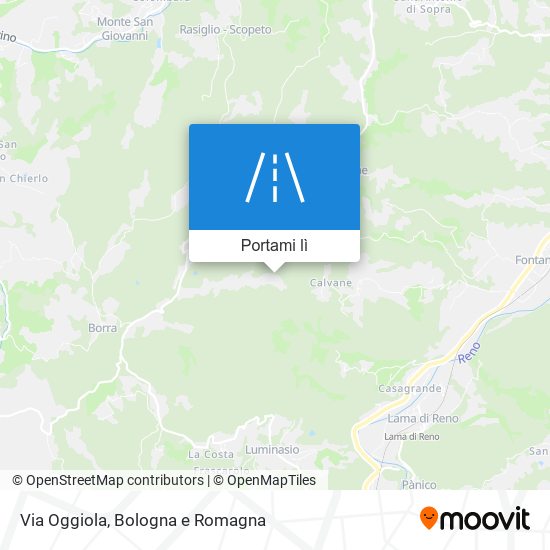 Mappa Via Oggiola
