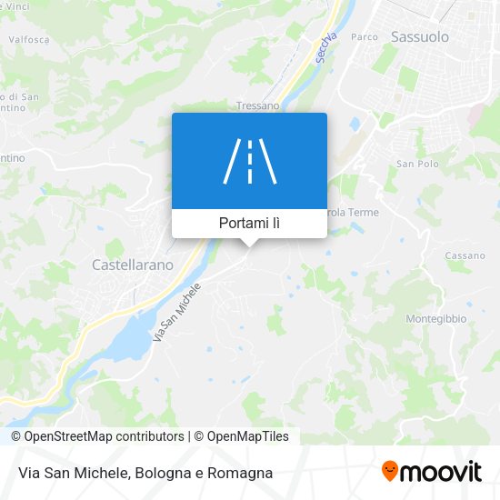 Mappa Via San Michele