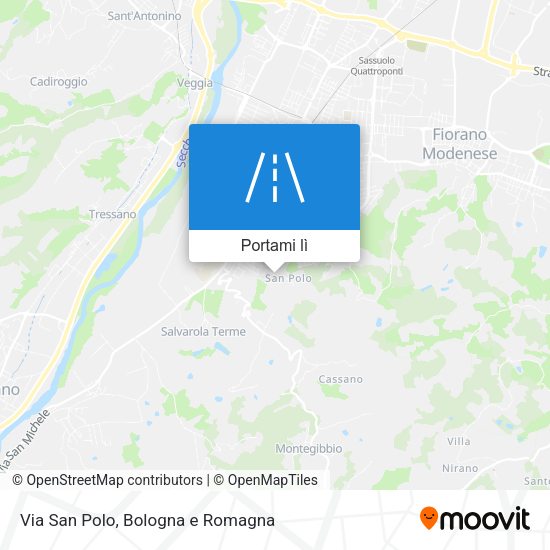 Mappa Via San Polo