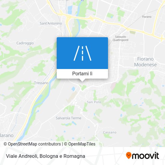 Mappa Viale Andreoli