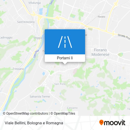 Mappa Viale Bellini