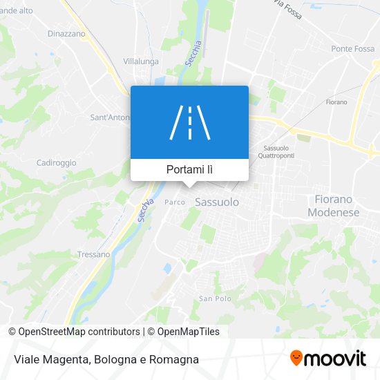 Mappa Viale Magenta