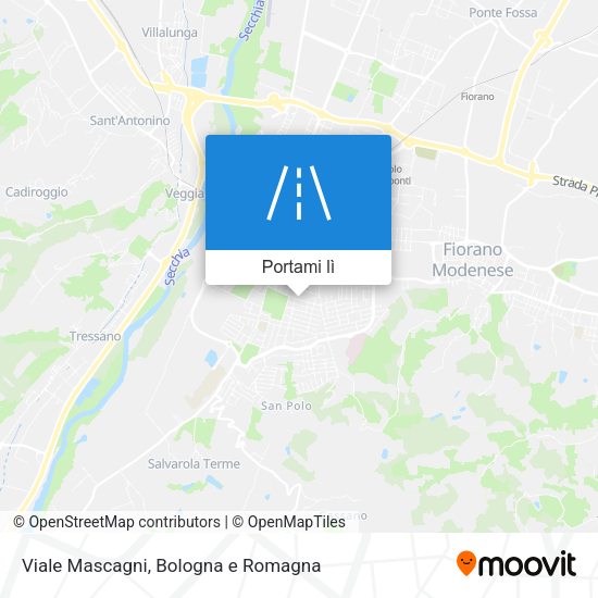 Mappa Viale Mascagni