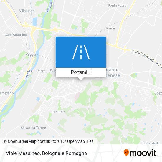 Mappa Viale Messineo
