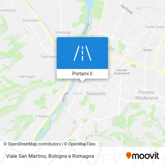 Mappa Viale San Martino