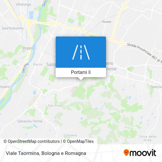 Mappa Viale Taormina
