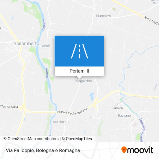 Mappa Via Falloppie