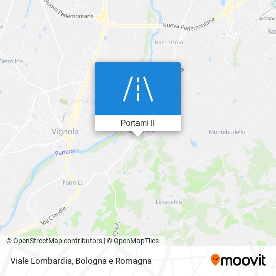 Mappa Viale Lombardia