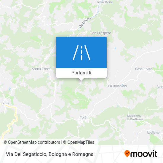 Mappa Via Del Segaticcio
