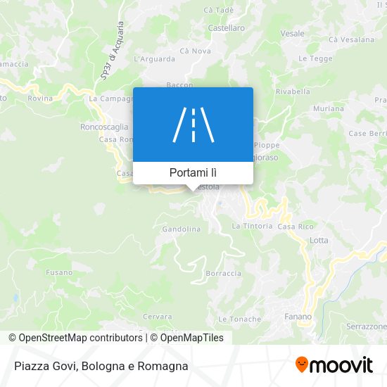 Mappa Piazza Govi