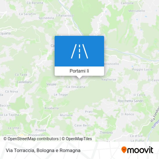 Mappa Via Torraccia