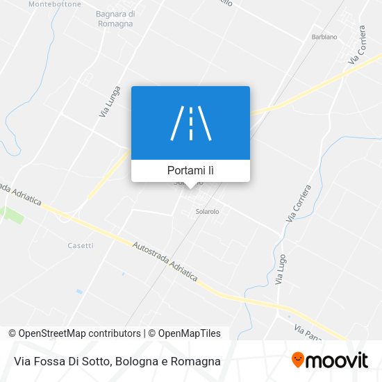 Mappa Via Fossa Di Sotto