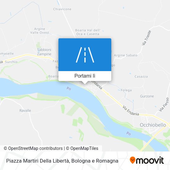 Mappa Piazza Martiri Della Libertà