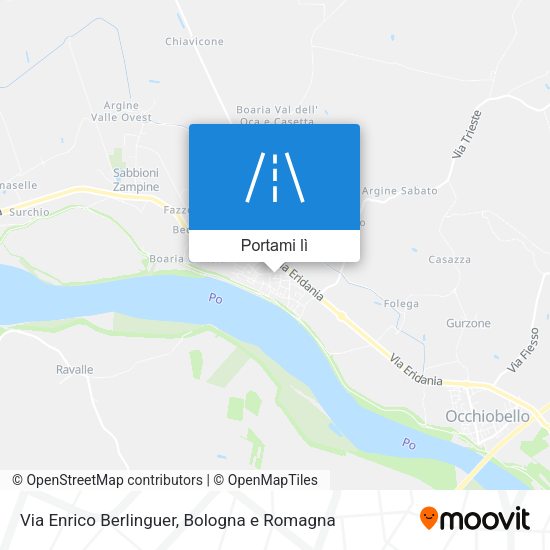 Mappa Via Enrico Berlinguer