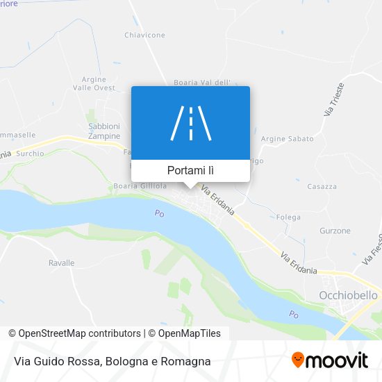 Mappa Via Guido Rossa