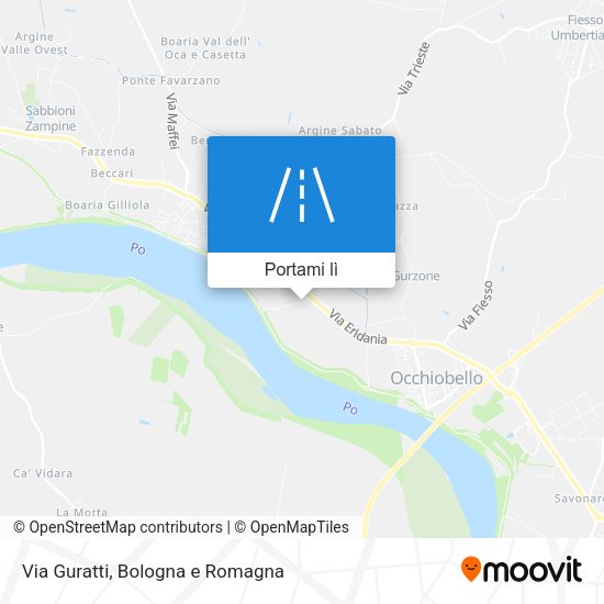 Mappa Via Guratti