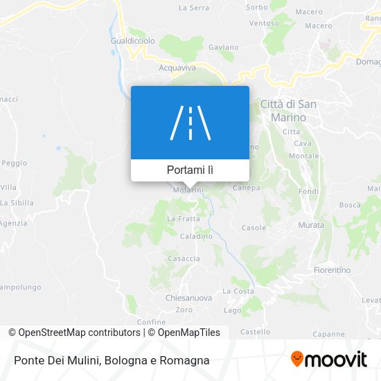 Mappa Ponte Dei Mulini
