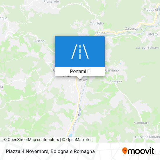 Mappa Piazza 4 Novembre