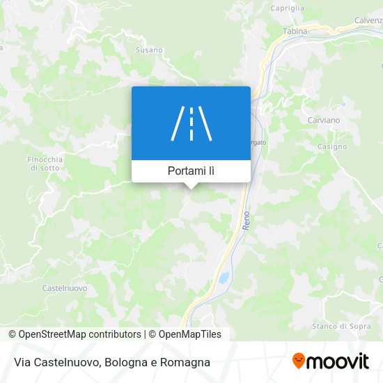 Mappa Via Castelnuovo