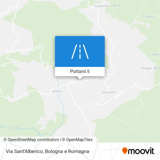 Mappa Via Sant'Alberico