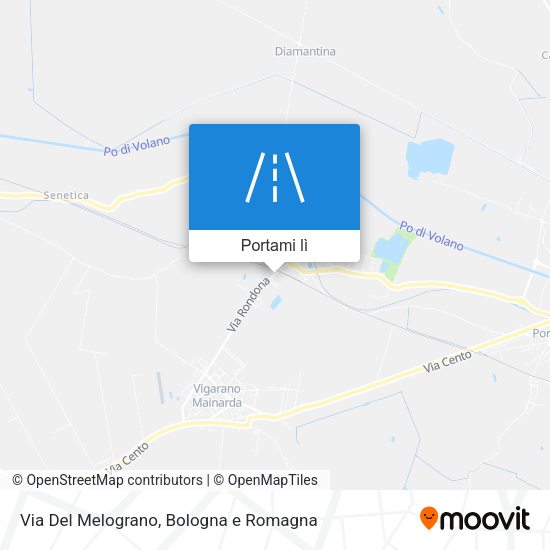 Mappa Via Del Melograno