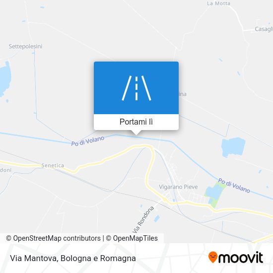 Mappa Via Mantova