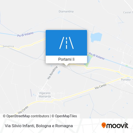 Mappa Via Silvio Infanti