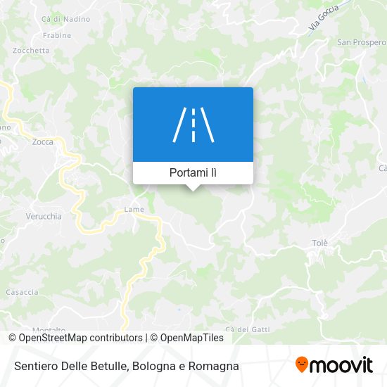 Mappa Sentiero Delle Betulle