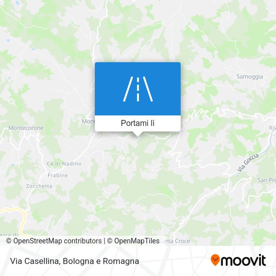 Mappa Via Casellina