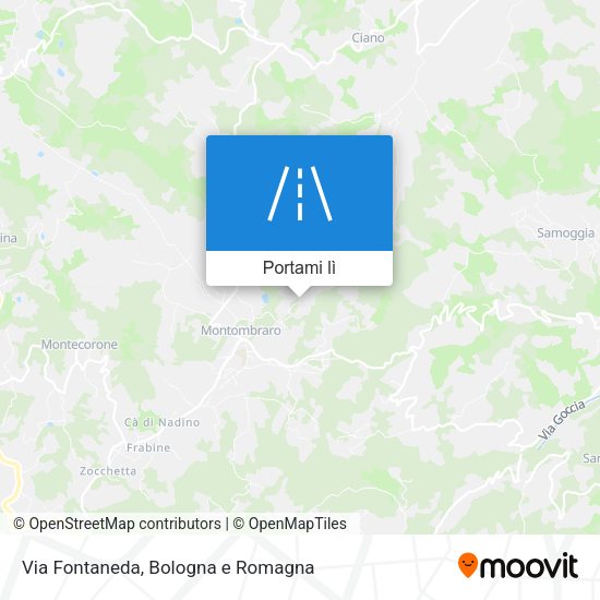 Mappa Via Fontaneda