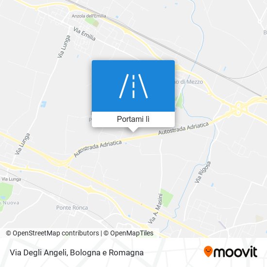 Mappa Via Degli Angeli