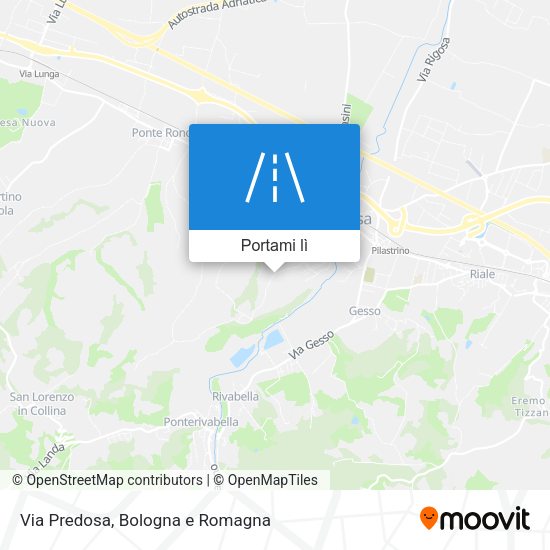 Mappa Via Predosa
