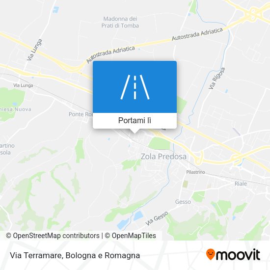 Mappa Via Terramare