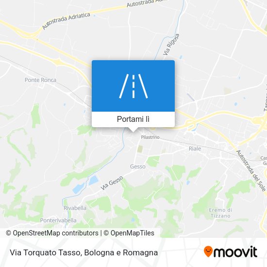 Mappa Via Torquato Tasso