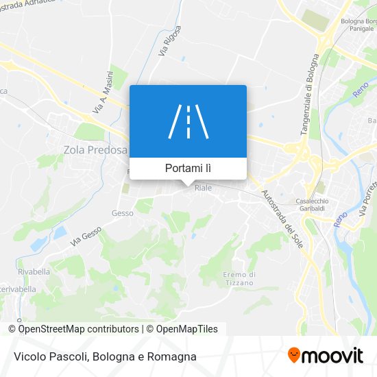 Mappa Vicolo Pascoli