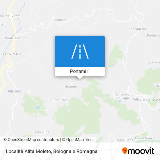 Mappa Località Alita Moleto