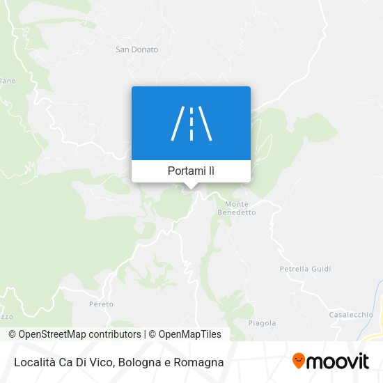 Mappa Località Ca Di Vico