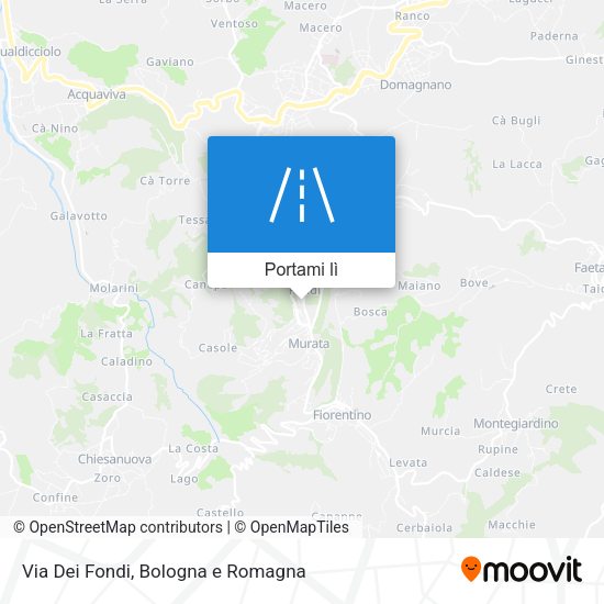 Mappa Via Dei Fondi
